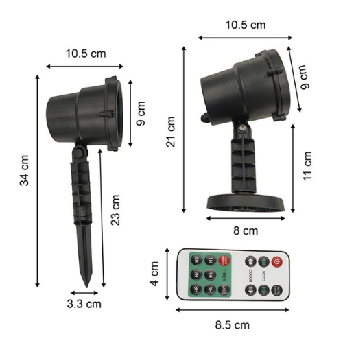 🎄🎅🏼 Proyector De Luces Navideñas Automático LED 1650v  🎅🏼🎄