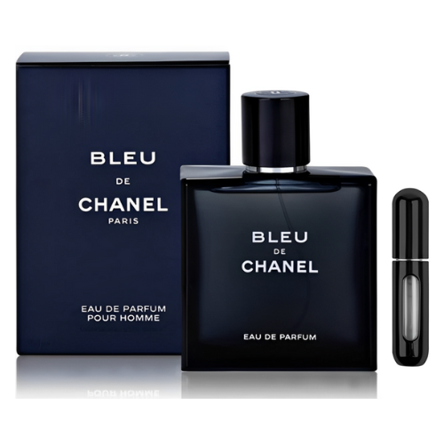 🌊 BLEU CHANEL 💎 Fragancia + Perfumero 🌊