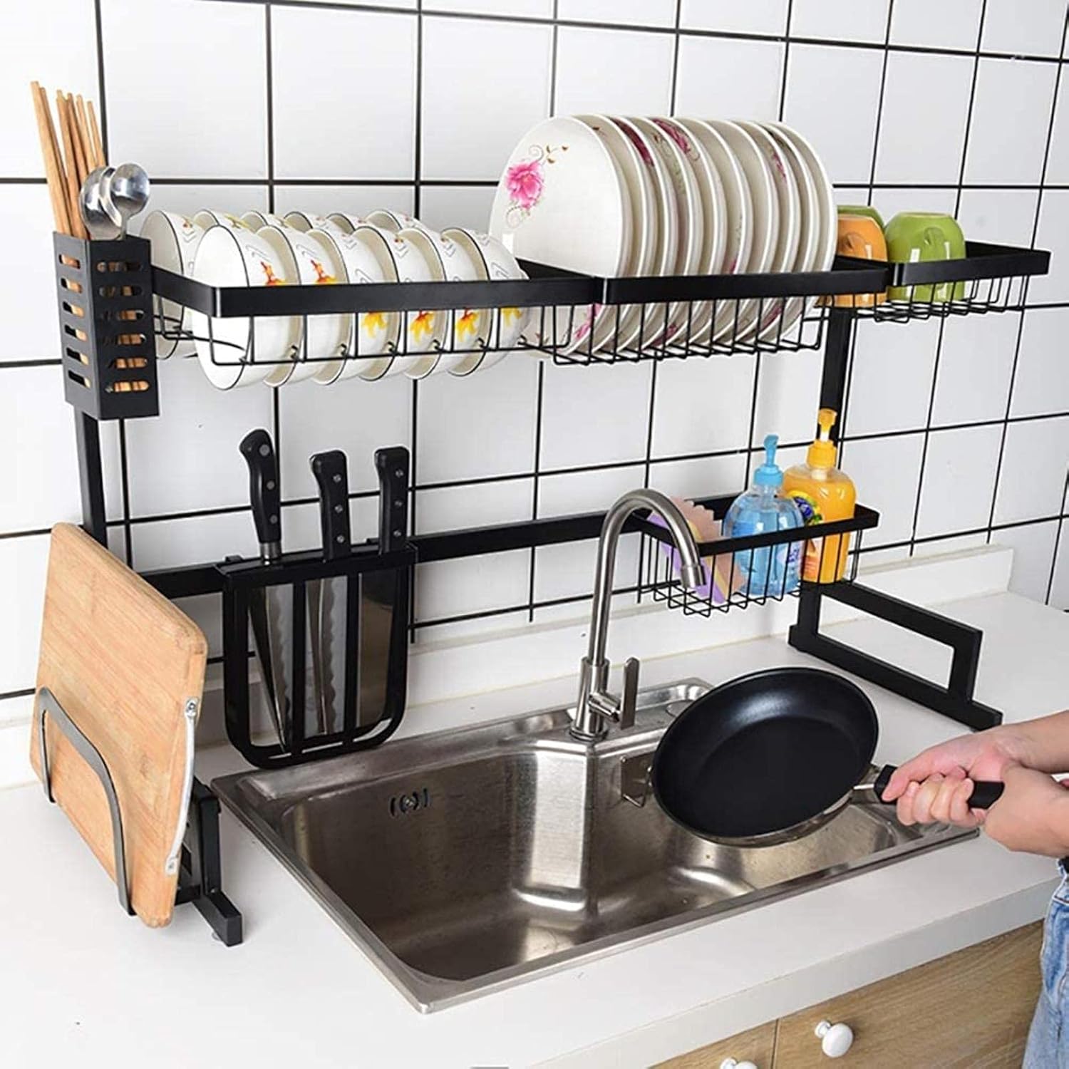 🧼Rack Escurridor 🍽️ Cocina | Organiza y Seca Fácilmente