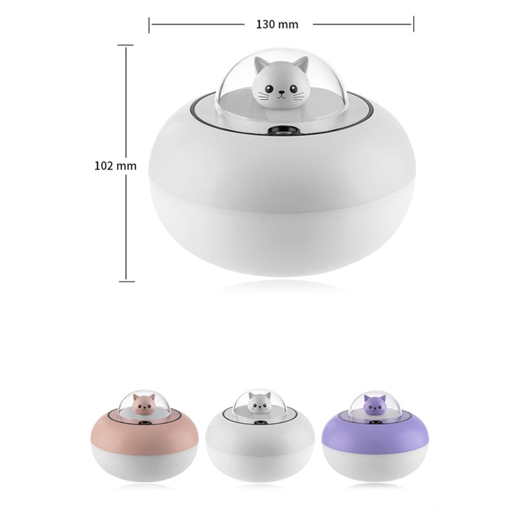 🐱 Humidificador Gatinho LED 🌌