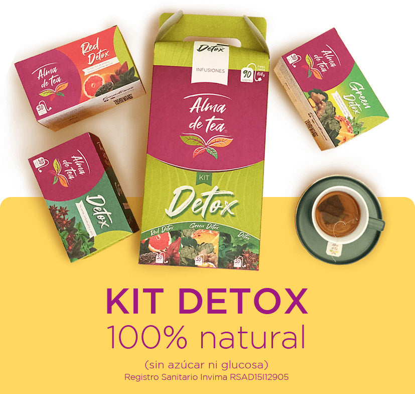 🍃 Kit Detox + Vinagre de Manzana 🍵 + Guía 🎁